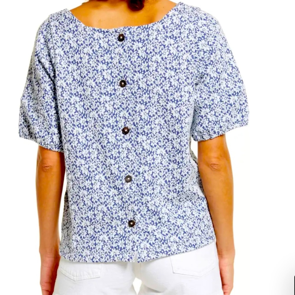 NWT Madewell jacquard top - Picture 5 of 9